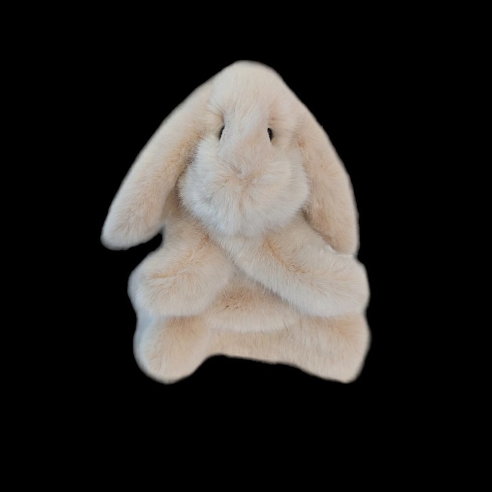 Easter Bunny Rabbit Hand Puppet Toy Plush Stuffed Animal Spring Holiday